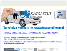 Tablet Screenshot of katsastuskinnunen.fi